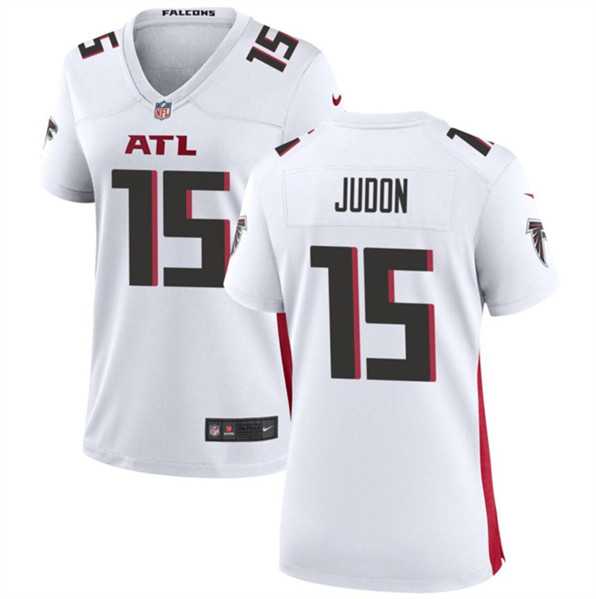 Women%27s Atlanta Falcons #15 Matthew Judon White Stitched Jersey Dzhi->women nfl jersey->Women Jersey